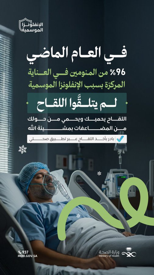 
خطوة بسيطة.. 
تحميك من الأصعب -بإذن الله-.
#الإنفلونزا_الموسمية
